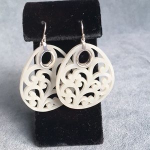 Silpada earrings W2217 Sterling silver and resin